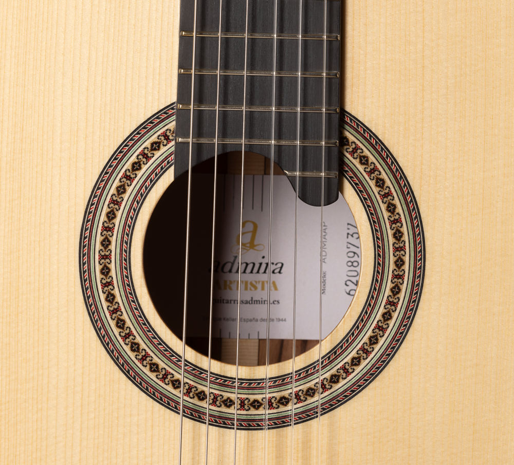 Admira Artista Guitarra Clásica Serie Conservatorio Abeto-Palosanto 2