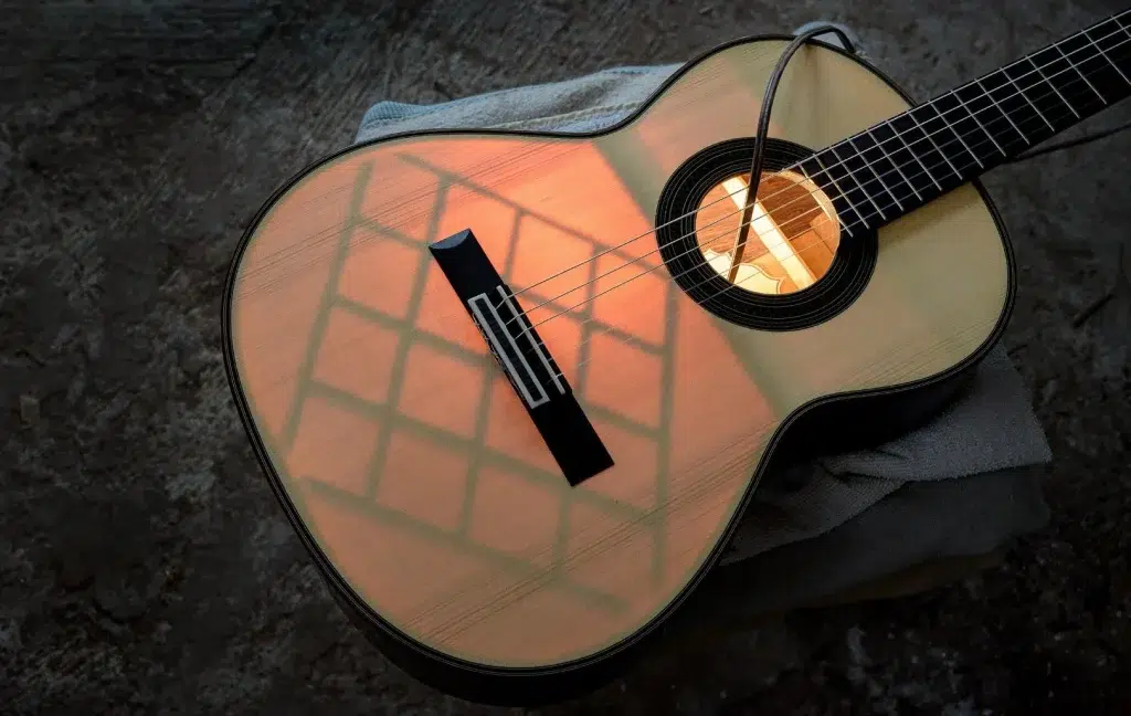 Admira Artista Guitarra Clásica Serie Conservatorio Abeto-Palosanto 4