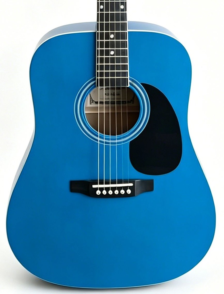 Memphis FG02941BL Guitarra Acústica Azul 1