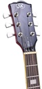 SX SEL6FOTRD Semicaja Transparent Red Guitarra Eléctrica 3