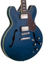 SX SEL6FOTBU Semicaja Transparent Blue Guitarra Eléctrica 2
