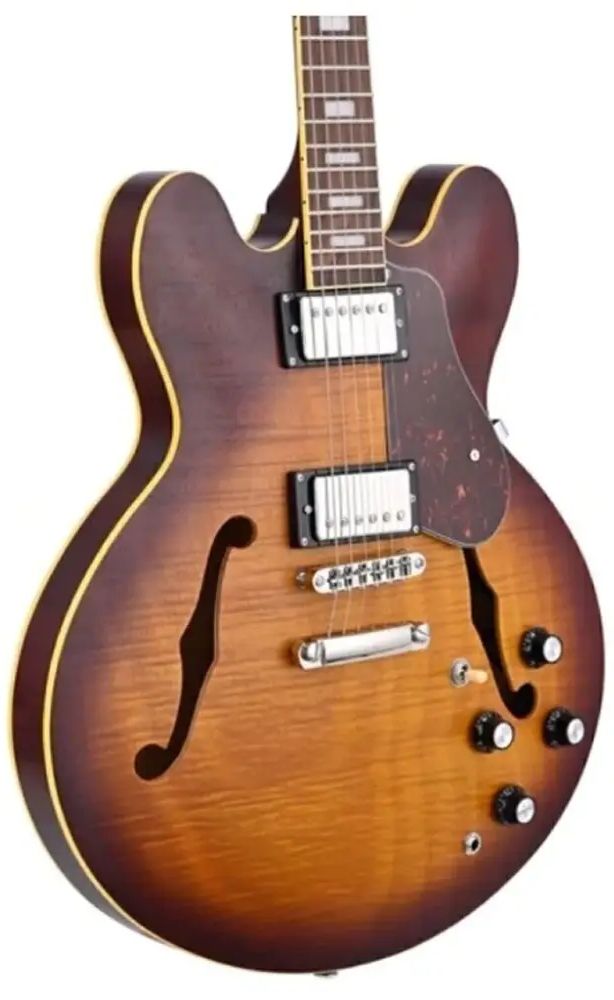SX SEL6FODS Semicaja Desert Sunburst Guitarra Eléctrica 1