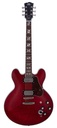 SX SEL6CTRD Archtop Transparent Red Guitarra Eléctrica 2