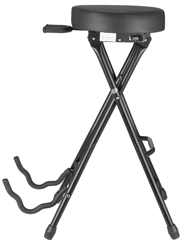 Platinum PSST3 Banqueta plegable Guitarra Con Soporte 2