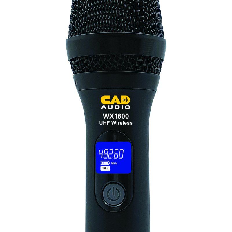Cad Audio WX1800HH Sistema de micrófono inalámbrico de mano UHF de verdadera diversidad 1