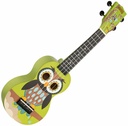 Mahalo MA1WL Art Series Owl con funda Ukelele Soprano 1