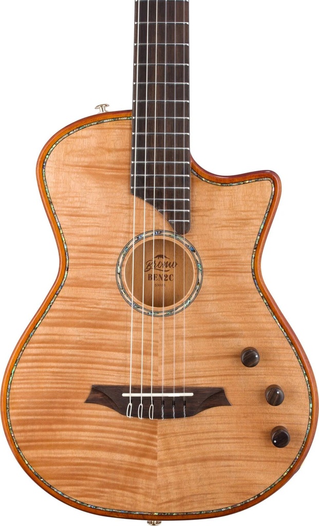 Bromo BEN2C Natural Guitarra Electroacústica 4
