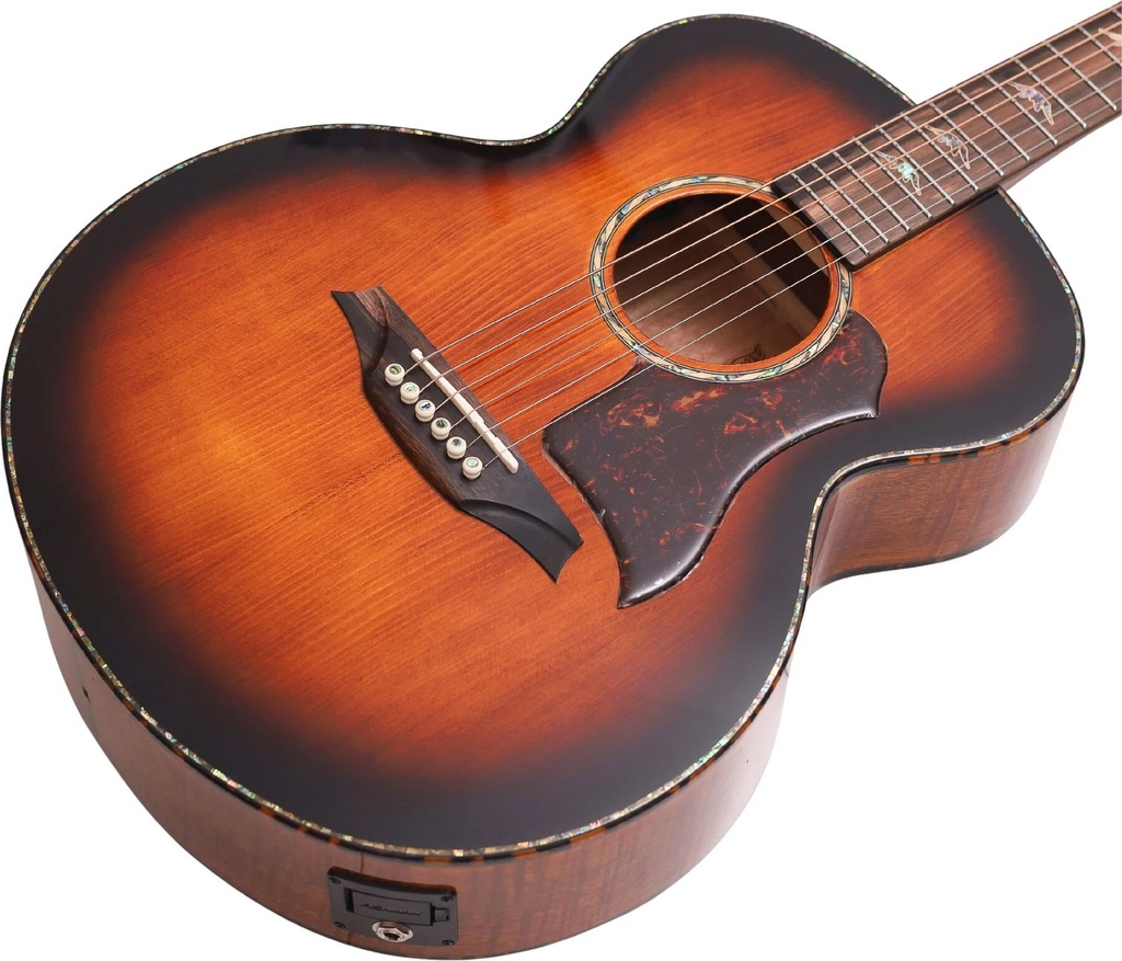 Bromo BAN8E Vintage Sunburst Guitarra Electroacústica 3