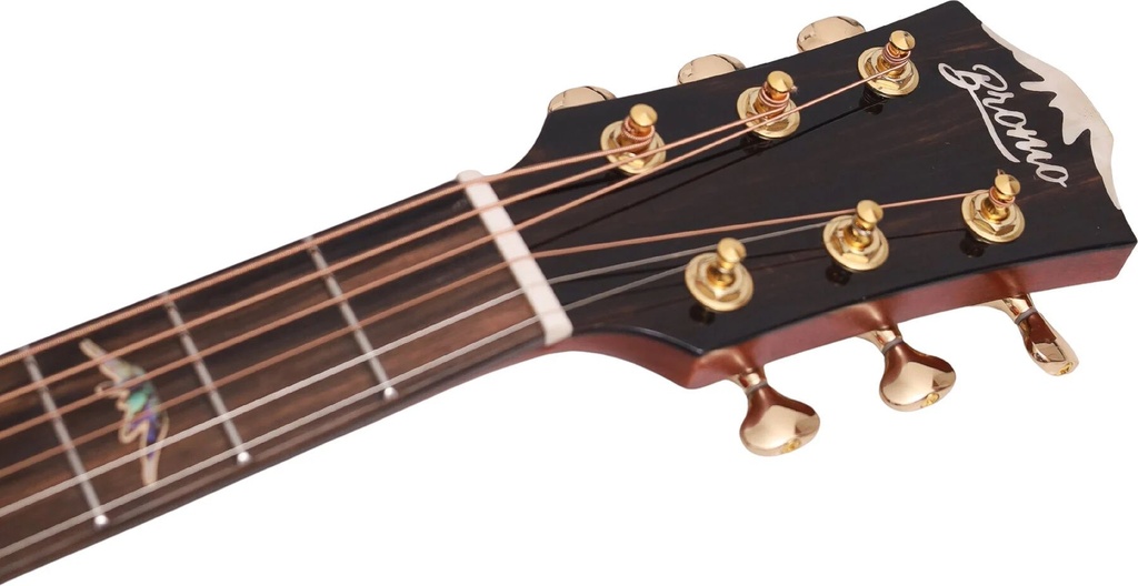 Bromo BAN8E Vintage Sunburst Guitarra Electroacústica 6