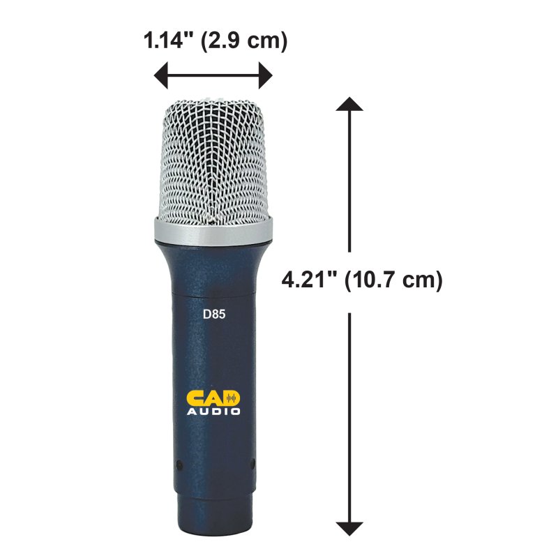 Cad Audio D85 Micrófono Dinámico Caja Batería 5