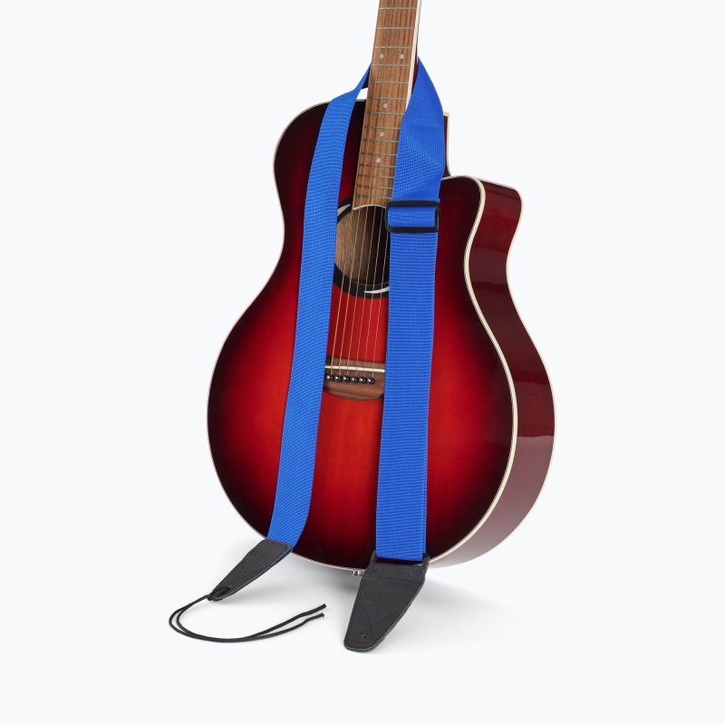 On Stage GSA10BL Correa Guitarra Azul 2