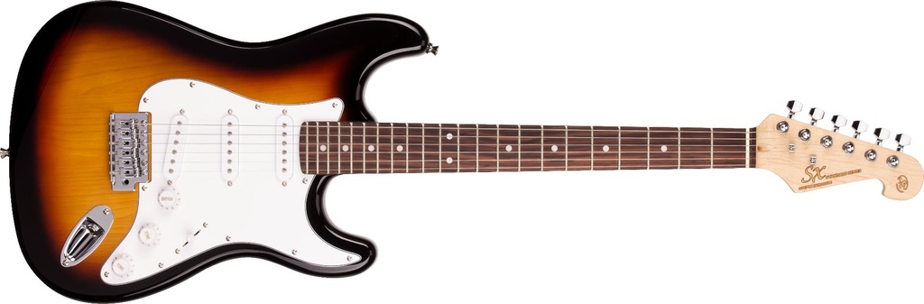 SX ED1 Guitarra electrica strato 3 Tone Sunburst