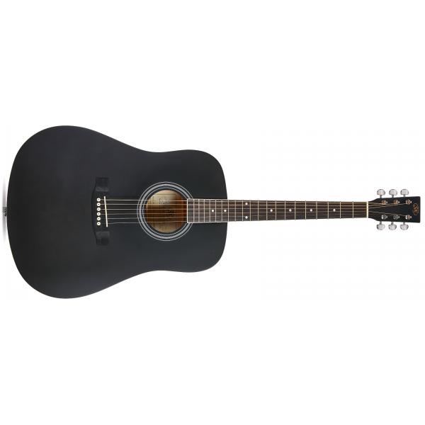 SX SD104BK Guitarra acustica Negra