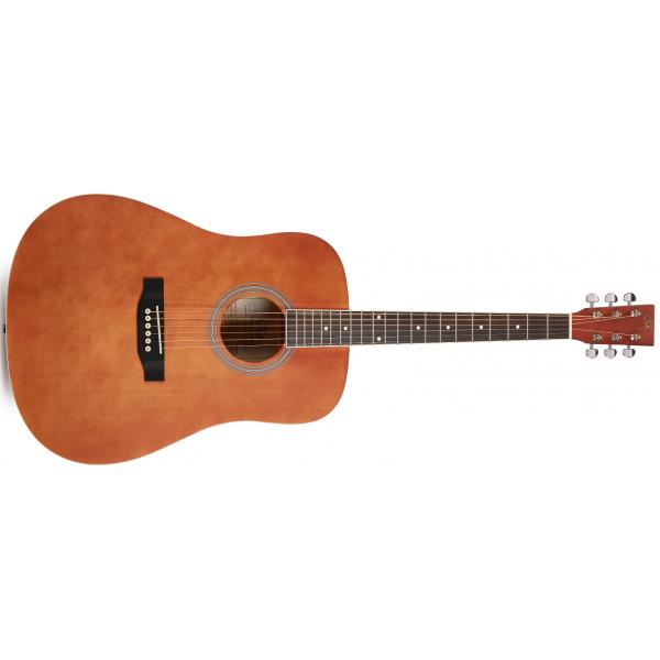 SX SD104BR Guitarra acustica Marron