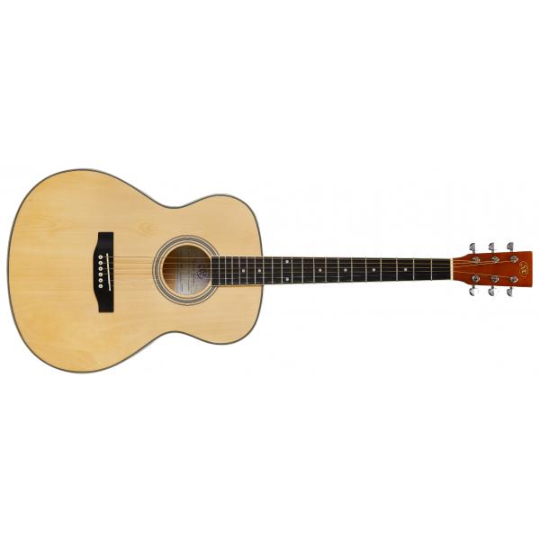 SX SO104G Guitarra acústica Natural Gloss