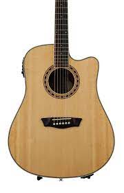 WASHBURN WD7SCEA NATURAL GUITARRA ELECTROACÚSTICA