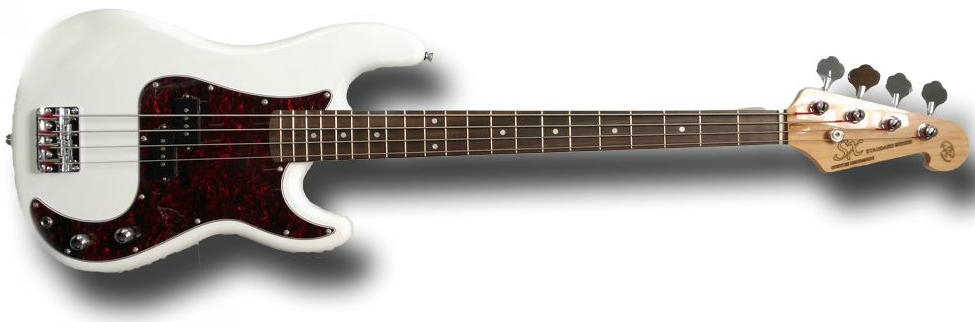 SX PB BD2WT Bajo Eléctrico White