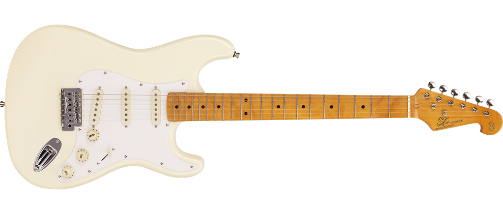 SX Guitarra Eléctrica St 3/4 Blanca