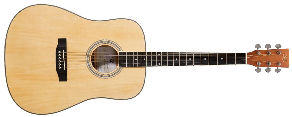 SX SD104 Guitarra Acústica Natural