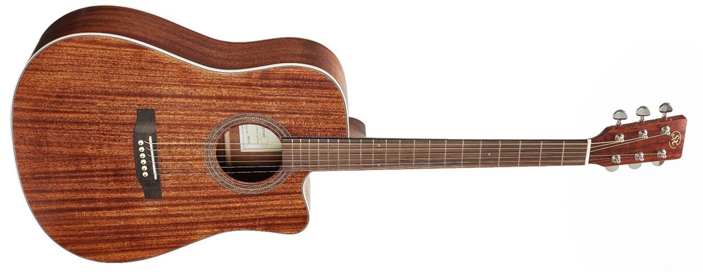 SX SD704MC Guitarra Acústica Natural