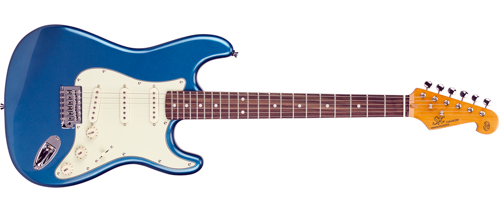SX ST62 Guitarra Eléctrica Lake Placid Blue