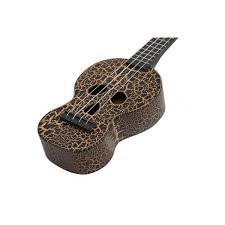 Mahalo MC1SKVTBK Electrificado Creative Series Skull Black Ukelele