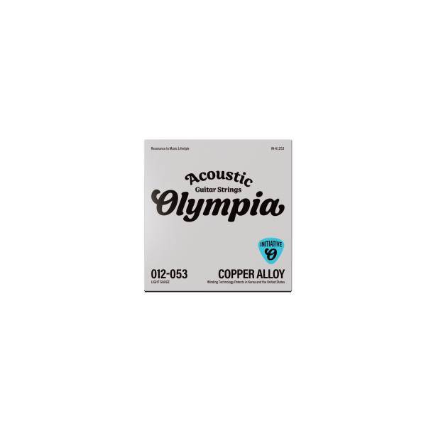 Olympia Initiative Acoustic Guitar Strings, Copper Alloy, 012-053