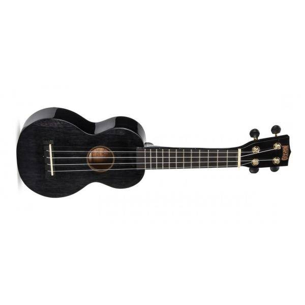 Mahalo MH1TBK Transparent Black Ukelele Soprano