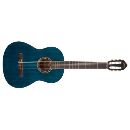 Valencia VC204TBU Guitarra Clásica Transparent Blue