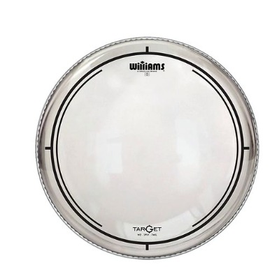 Williams W2-18BD Double Ply Clear Oil Target Series 18" Bass Drum 