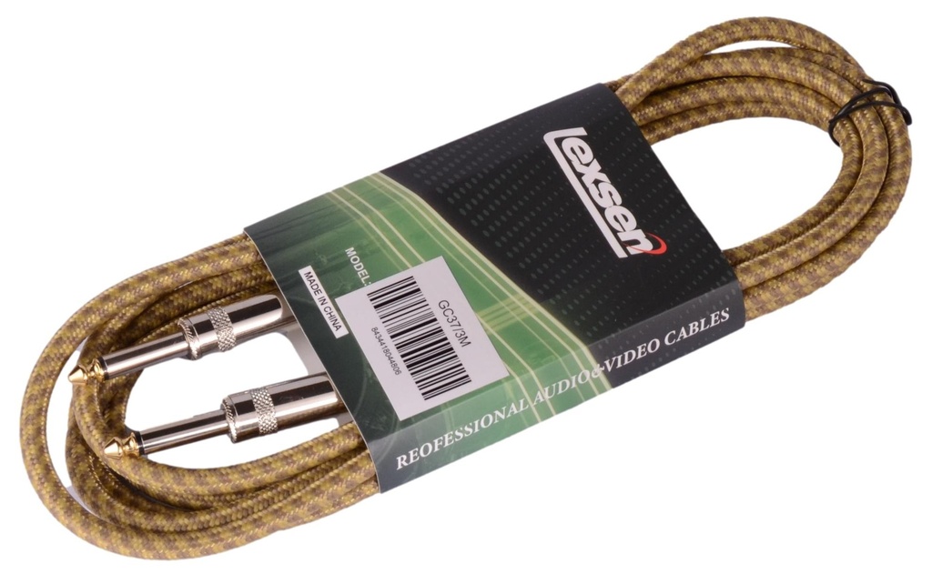 Lexsen IC0373M Cable Jack Instrumento 3 Metros