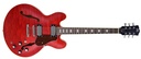 SX SEL6FOTRD Semicaja Transparent Red Guitarra Eléctrica