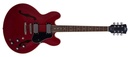 SX SEL6TRD Semicaja Transparent Red Guitarra Eléctrica