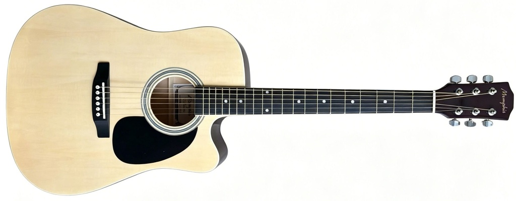 Memphis FTC904NT Cutaway Guitarra Acústica Natural