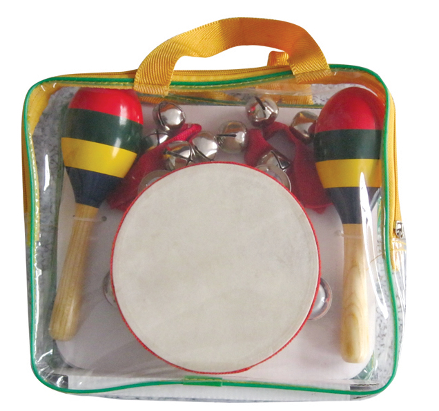 Memphis TZ4B Set Instrumentos Pequeña Percusión Infantil