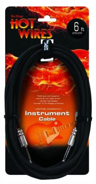 On Stage IC6 JJ 2 Metros Cable Instrumento