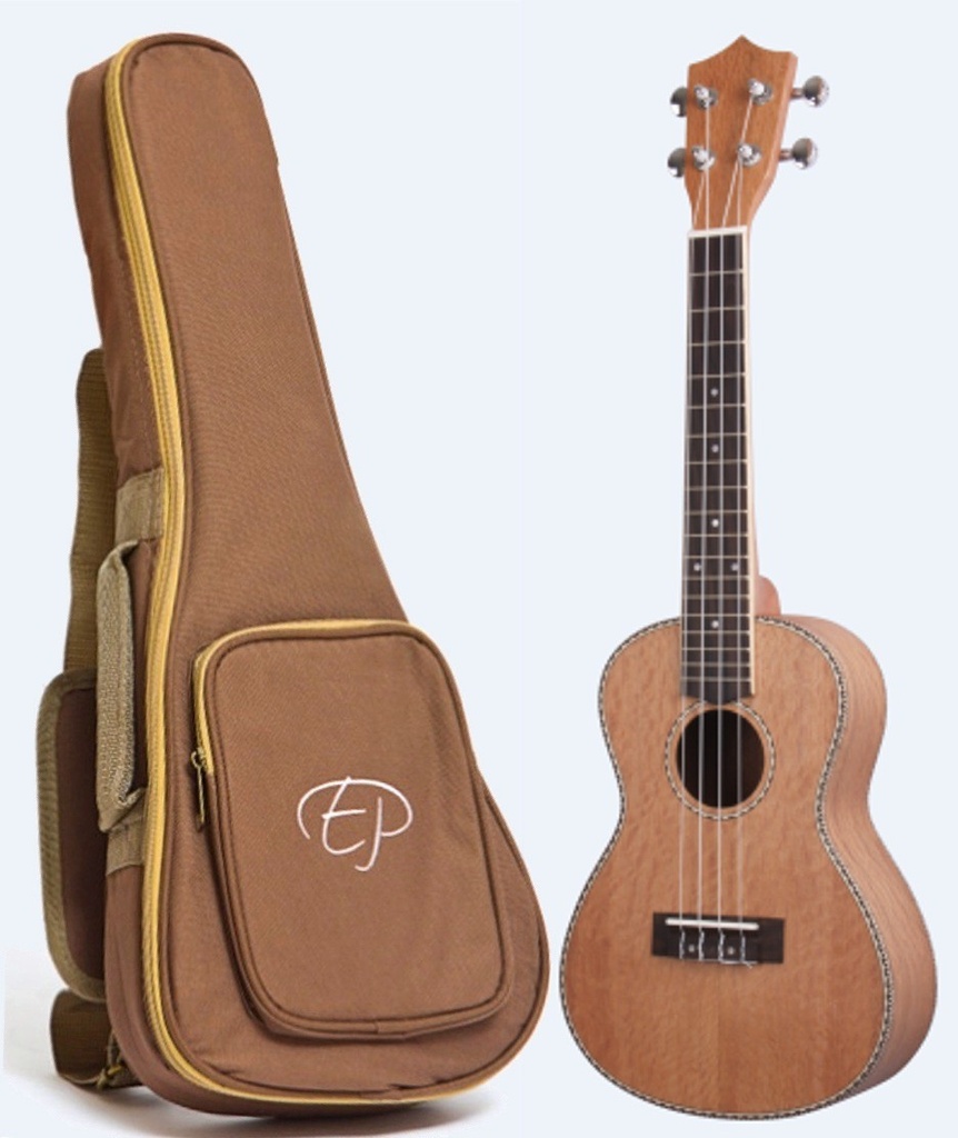 E. Palacios KUKOT Ukelele Tenor Lacewood + Funda Acolchada