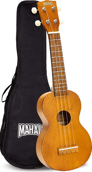 Mahalo MK1TBR Ukelele Soprano Marrón con Funda