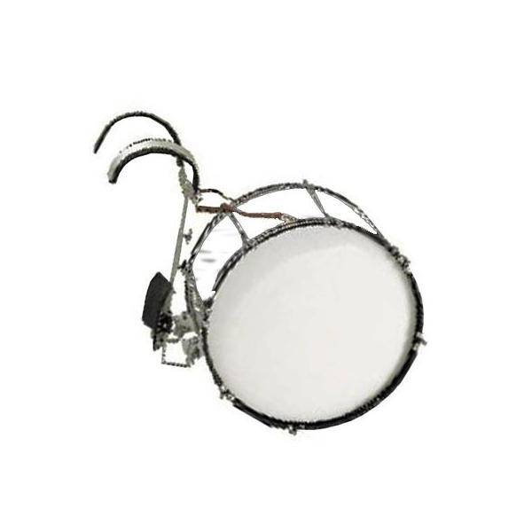 Memphis Bombo Marcha 22" FTJB2212WH