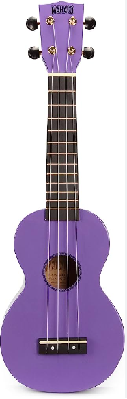 Mahalo MR1PP Ukelele Soprano Morado con Funda