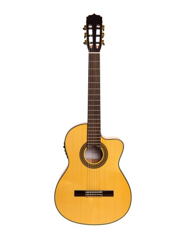 Enrique Palacios EP-350 CEQ Cutaway Guitarra Flamenca Electrificada