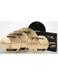 [ARBO-BRZ-PUL-SET4] Bronz Set de platos Pulse Series + Crash 18"+ Funda