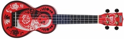 [MA1RD] Mahalo MA1RD Art Series Russian Doll con funda Ukelele soprano