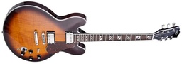 [SEL6CDS] SX SEL6CDS Archtop Dark Sunburst Guitarra Eléctrica