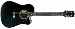 [FG02941CBK] Memphis FTC904BK Cutaway Guitarra Acústica Negra